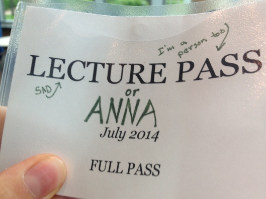 lecture pass